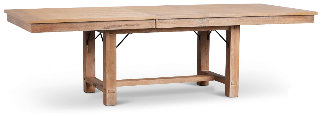 Park City Light Tone Rectangular Table