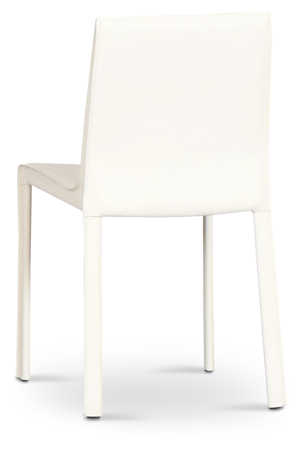 Lagos White Upholstered Side Chair