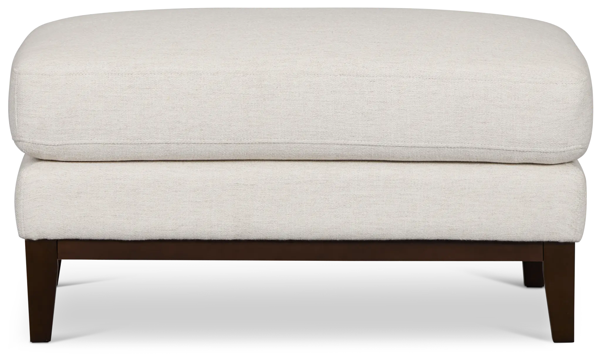 Wesley Light Beige Fabric Ottoman Wesley Light Beige Fabric Ottoman