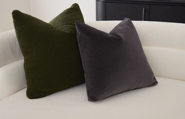 Henley Green 22" Accent Pillow