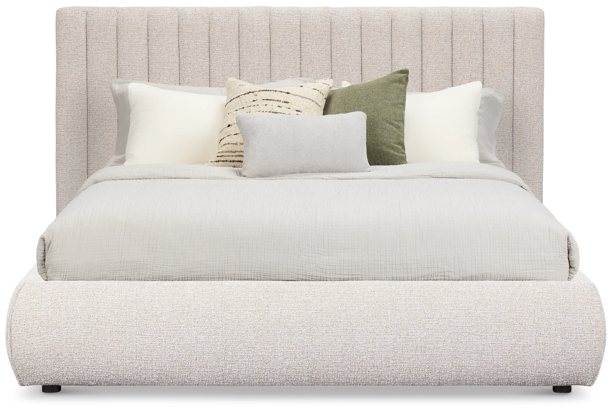 Nomad Gray Uph Platform Bed