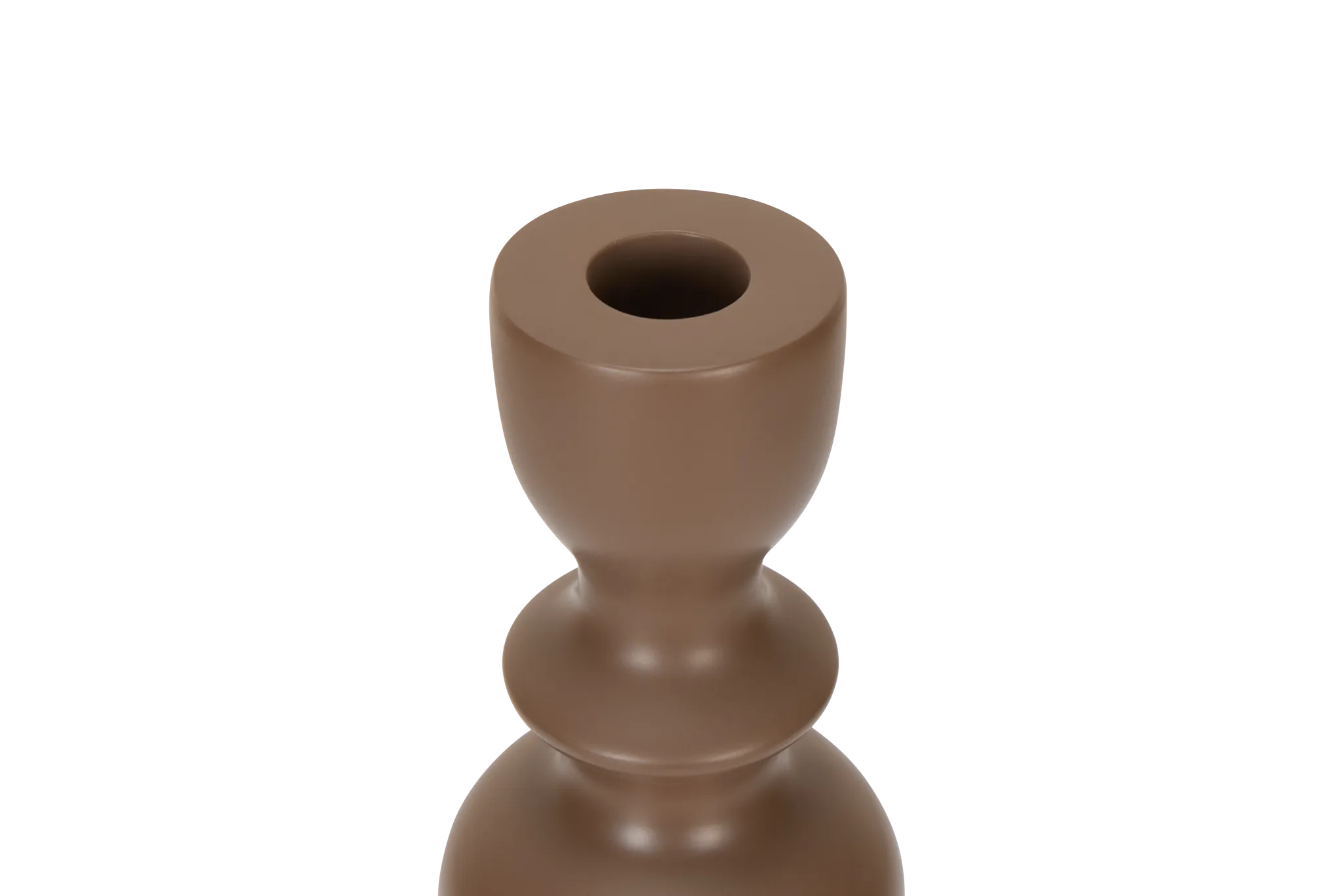 Ula Brown Candle Holder