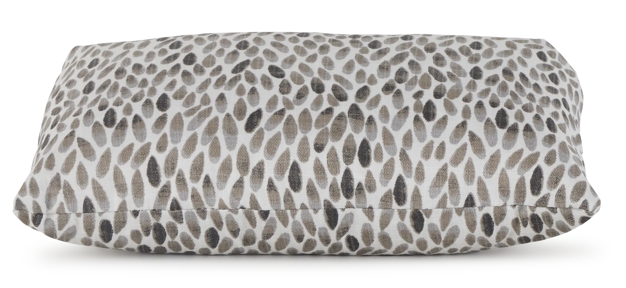 Lotus Black Lumbar Indoor/outdoor Accent Pillow Lotus Black Lumbar Indoor/outdoor Accent Pillow