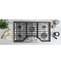 Cafe 95362 Series Stainless Steel 36" Gas Cook Top