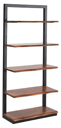 Joel Mid Tone Bookcase