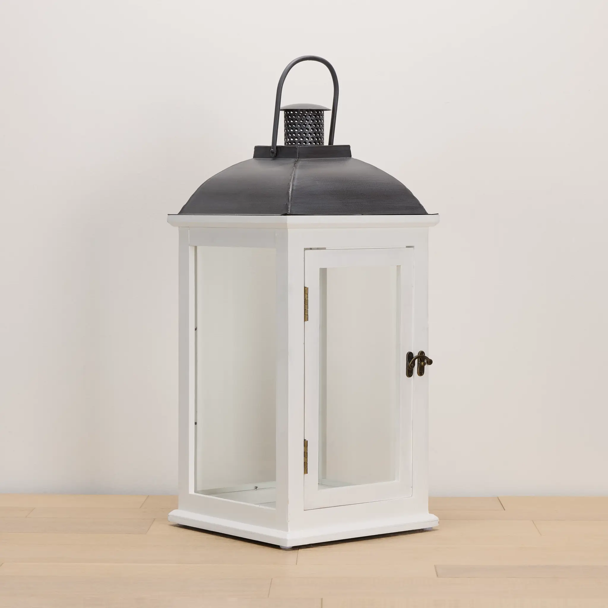 Greensville White Large Lantern Greensville White Large Lantern