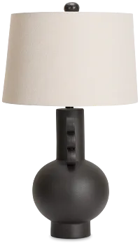 Heremon Black Table Lamp