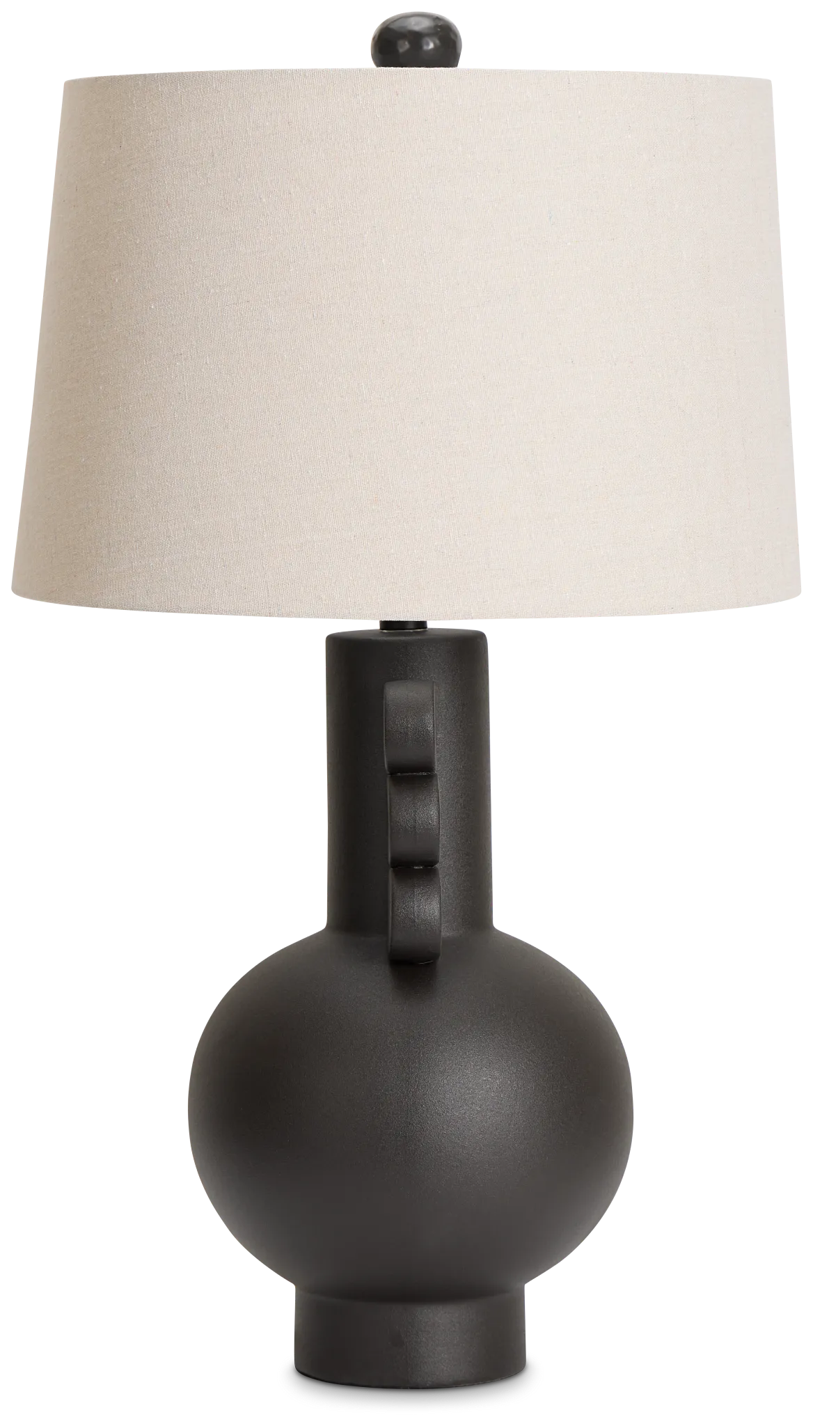 Heremon Black Table Lamp