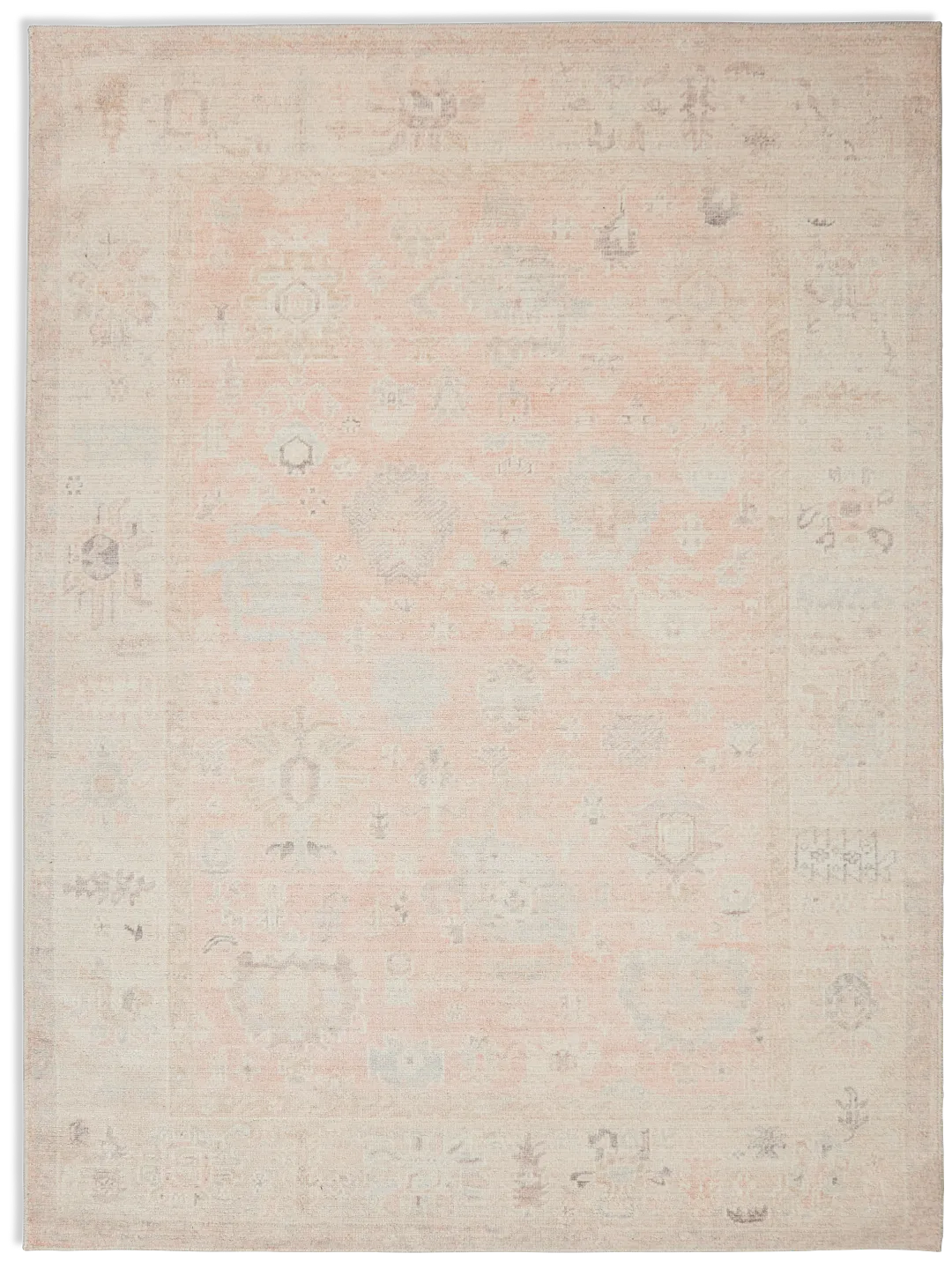Rosa Pink 7x10 Area Rug