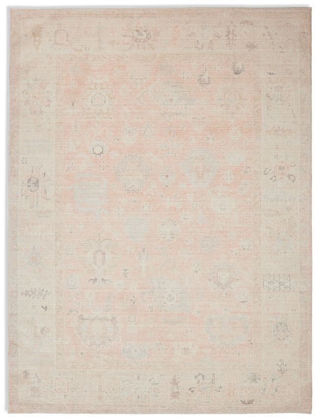 Rosa Pink 7x10 Area Rug