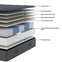 Kevin Charles By Sealy Reserve Lux 13.5" Firm Tight Top Mattress