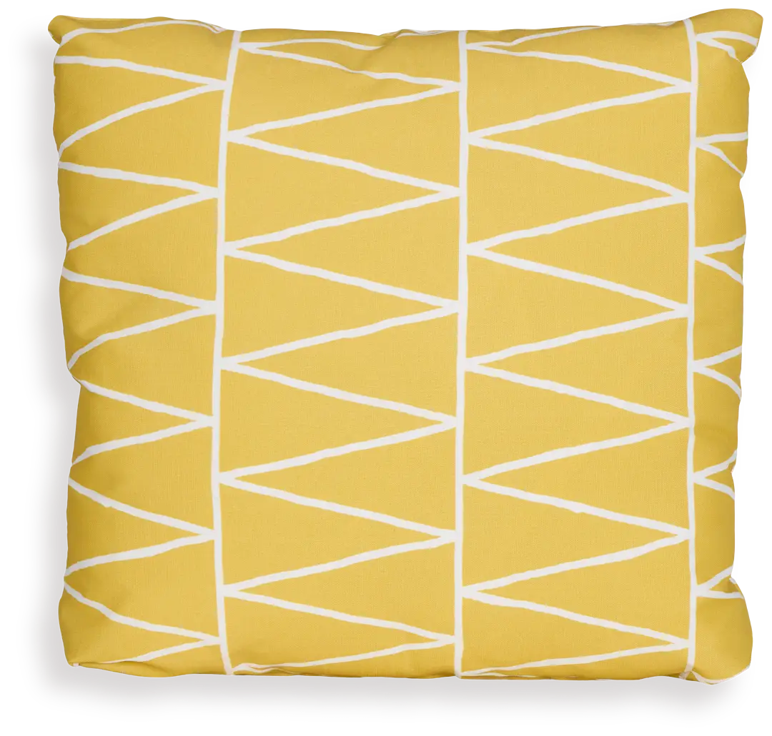 Terrain Yellow 20" Indoor/outdoor Accent Pillow Terrain Yellow 20" Indoor/outdoor Accent Pillow
