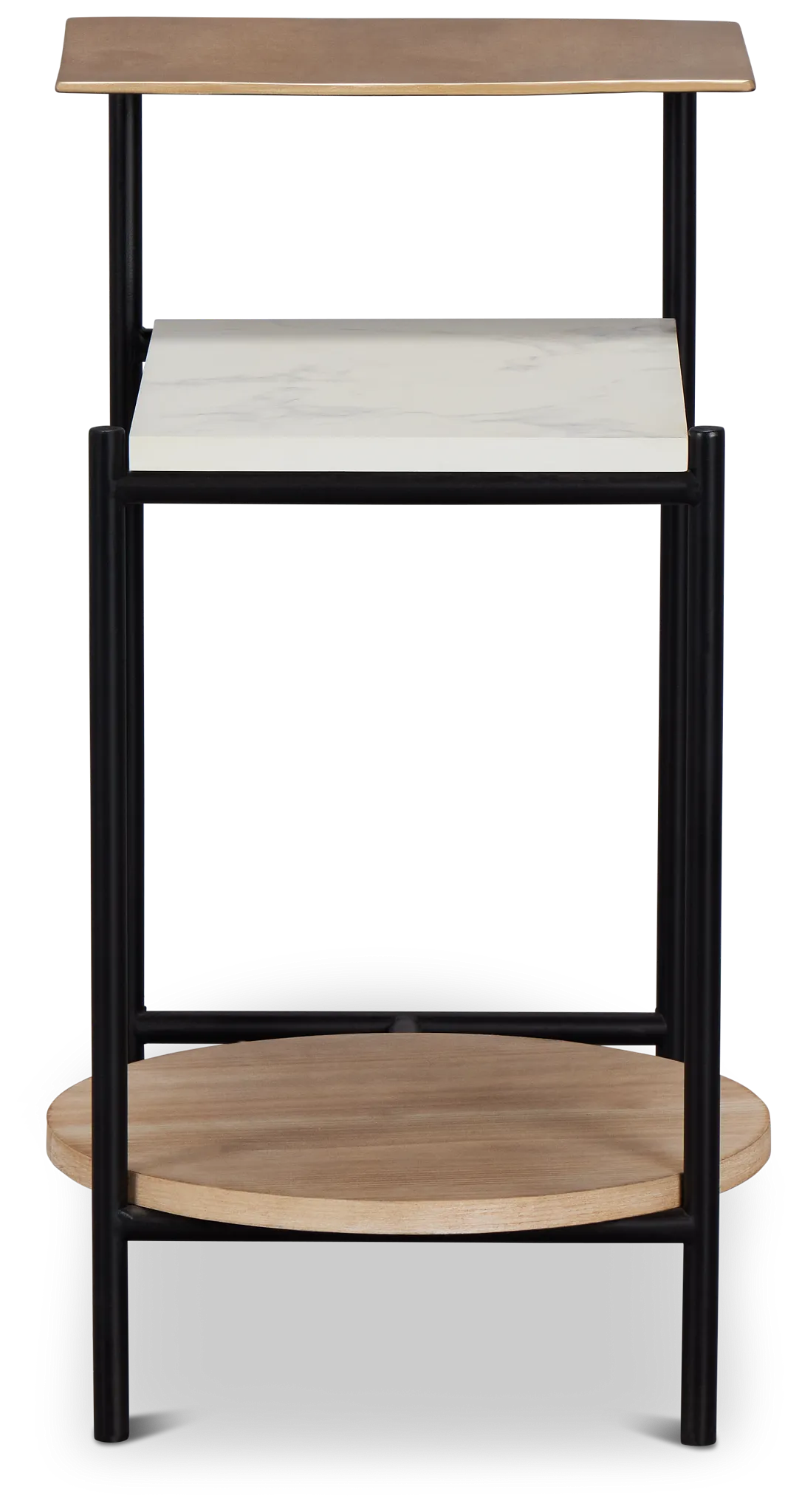 Ellerton Two-tone Rect Accent Table