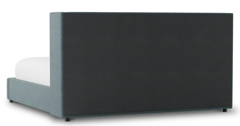 Captiva Sutton Blue 48" Upholstered Shelter Bed Captiva Sutton Blue 48" Upholstered Shelter Bed