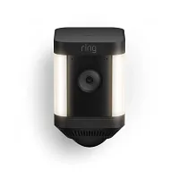 Ring Spotlight Cam Plus Battery Black Outdoor Security Cameras