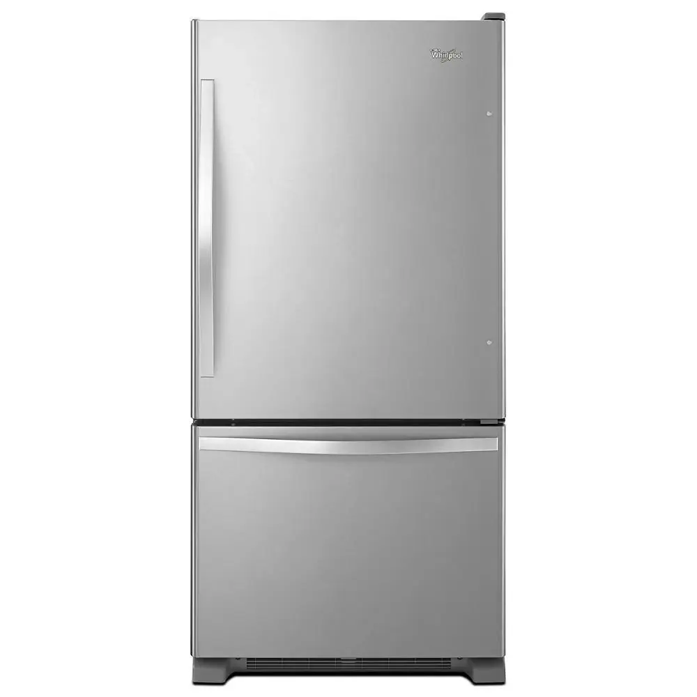 Whirlpool 322 Series Stainless Steel Bottom Freezer Refrigerator Whirlpool 322 Series Stainless Steel Bottom Freezer Refrigerator