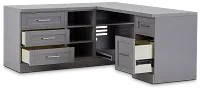 Newport Gray L Desk