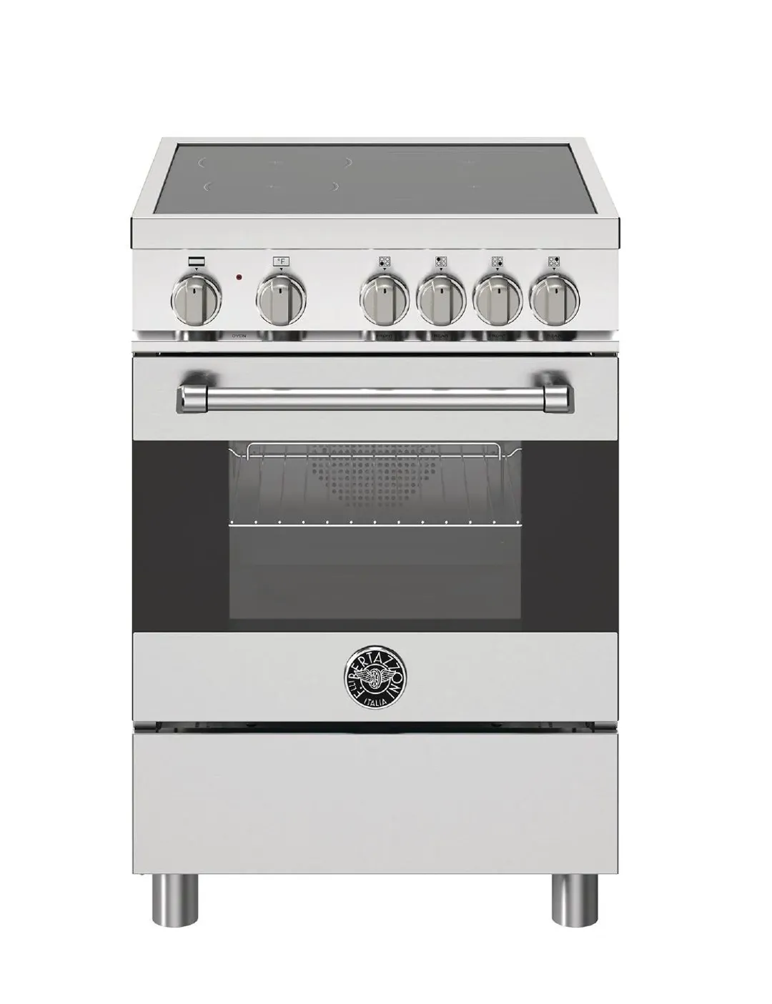 Bertazzoni 244 Series Stainless Steel 24" Induction Range
