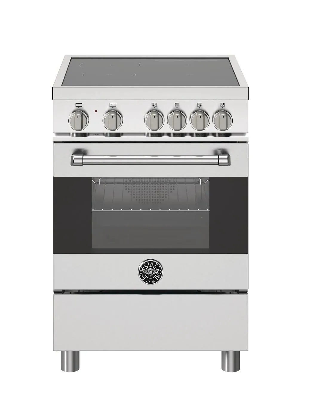 Bertazzoni 244 Series Stainless Steel 24" Induction Range
