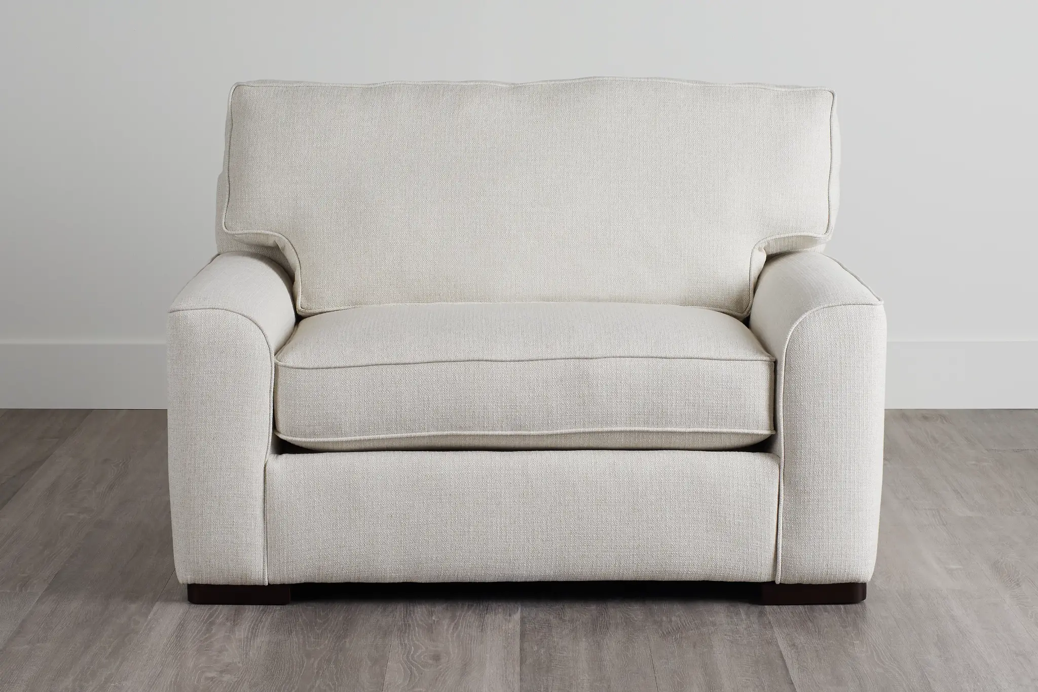 Austin White Fabric Memory Foam Sleeper Austin White Fabric Memory Foam Sleeper