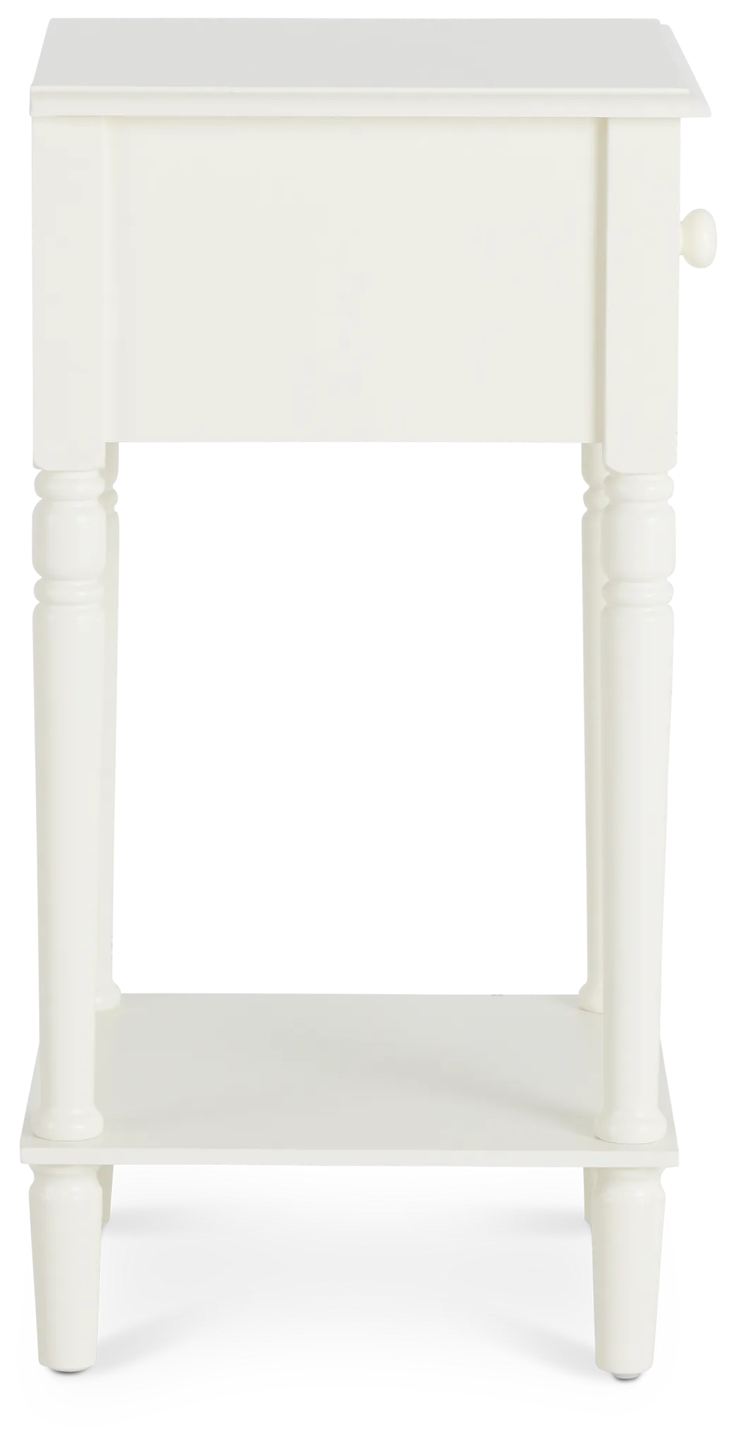 Moana White Power Nightstand