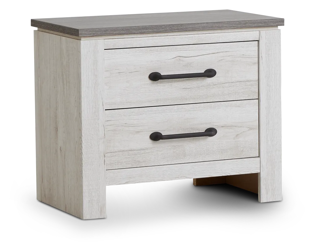 Blueridge Two-tone Nightstand