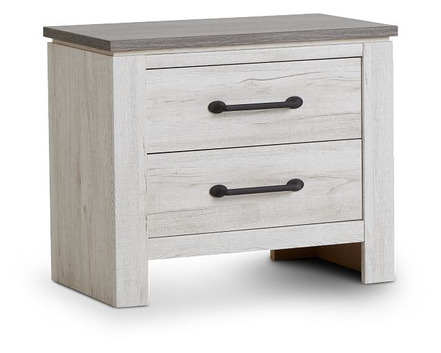 Blueridge Two-tone Nightstand