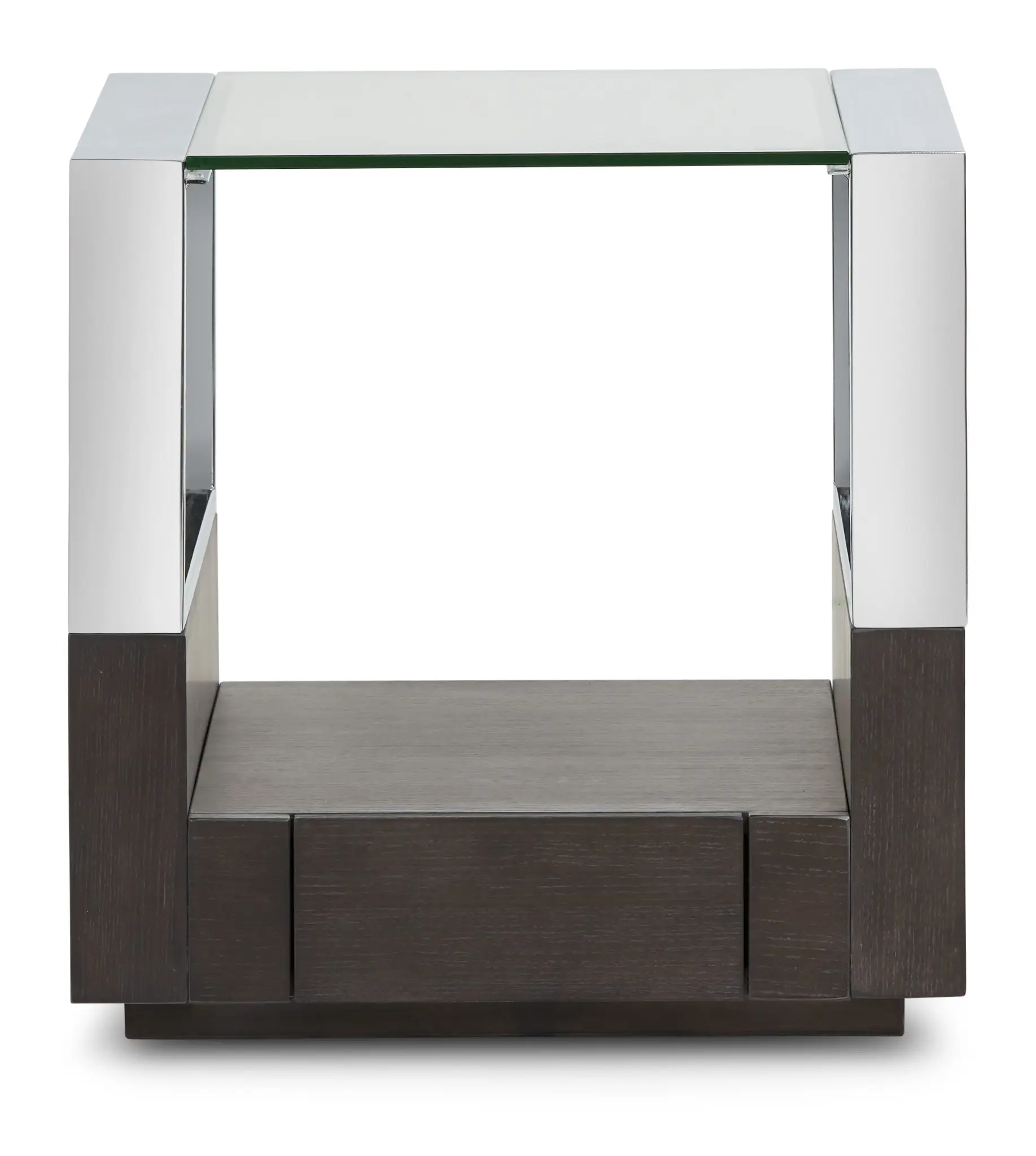 Remus Dark Tone Square End Table Remus Dark Tone Square End Table