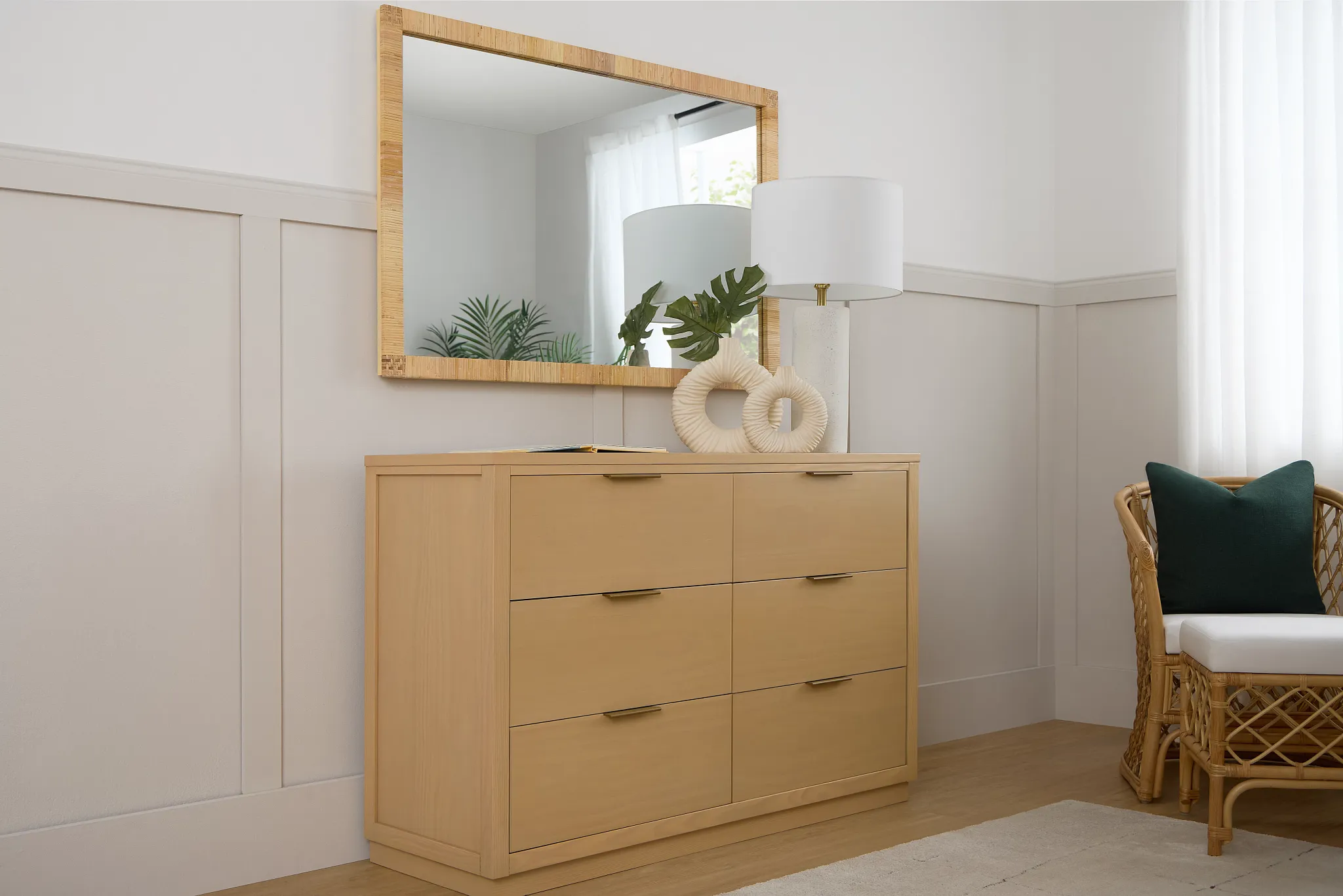 Molly Light Beige Youth Dresser