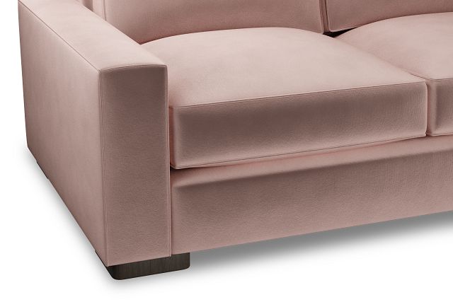 Edgewater Joya Light Pink Medium Two-arm Sectional