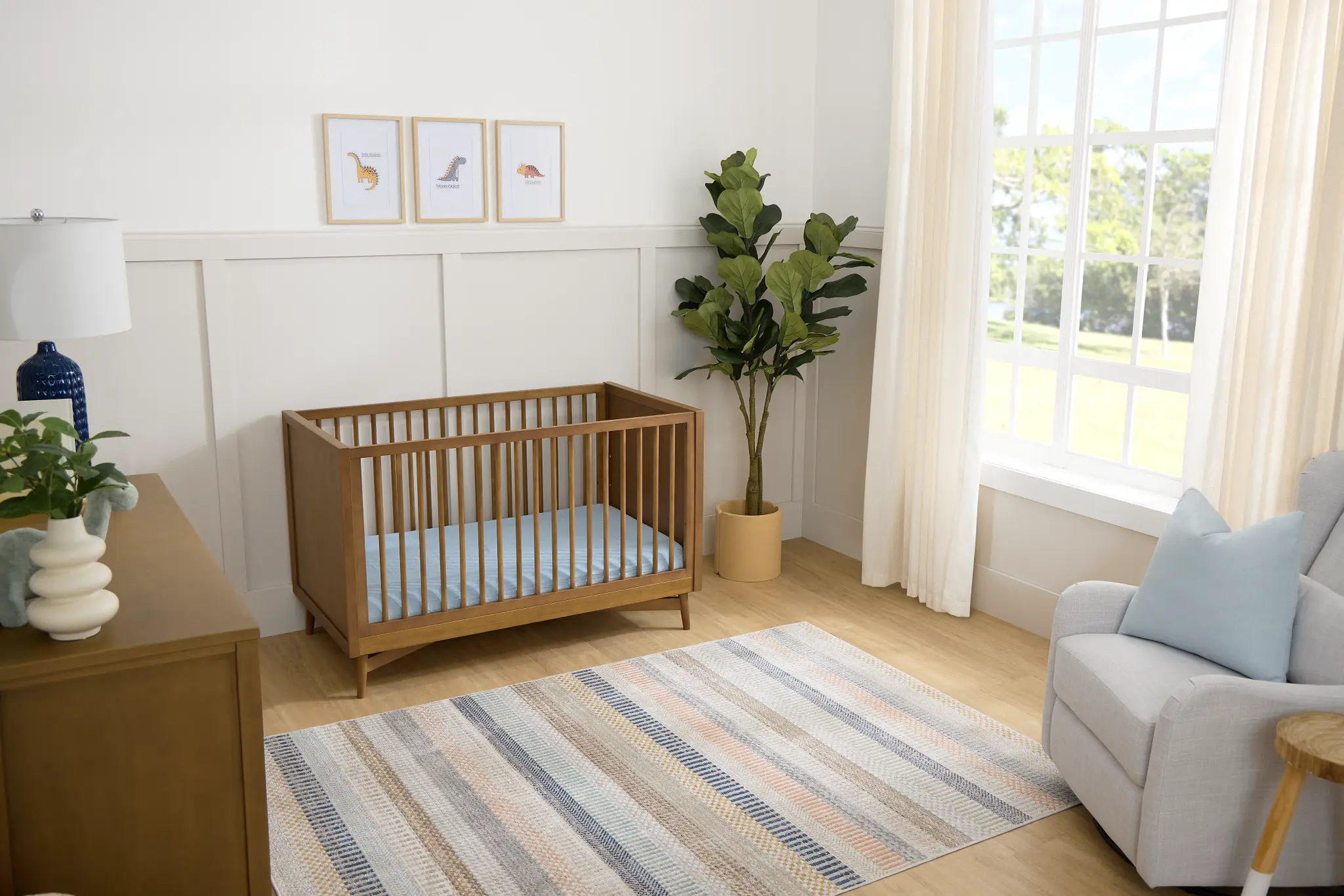 Henry Mid Tone 2-in-1 Crib Henry Mid Tone 2-in-1 Crib