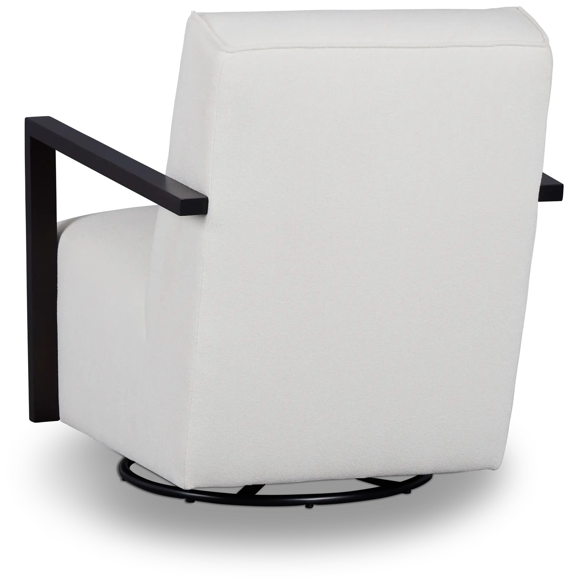 Lucas White Fabric Swivel Rocker Glider Lucas White Fabric Swivel Rocker Glider