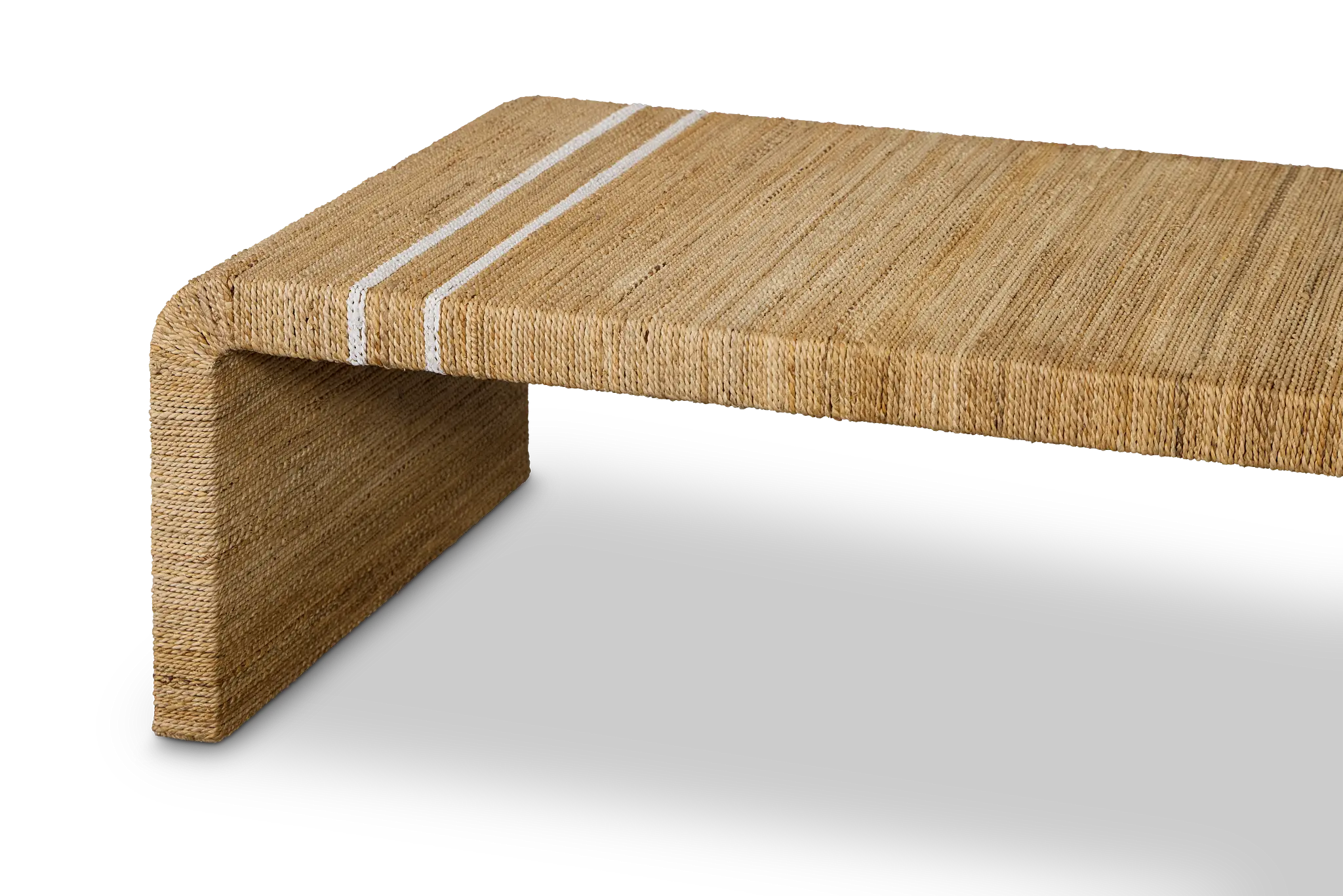 Nantucket Light Tone Woven Coffee Table Nantucket Light Tone Woven Coffee Table