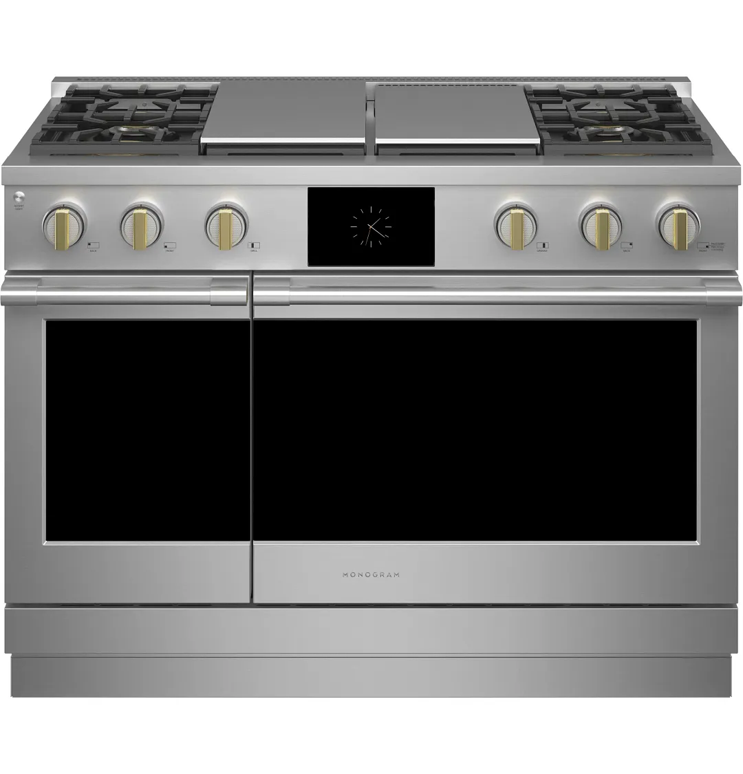 Monogram 484 Series Stainless Steel 48" Dual Fuel Range