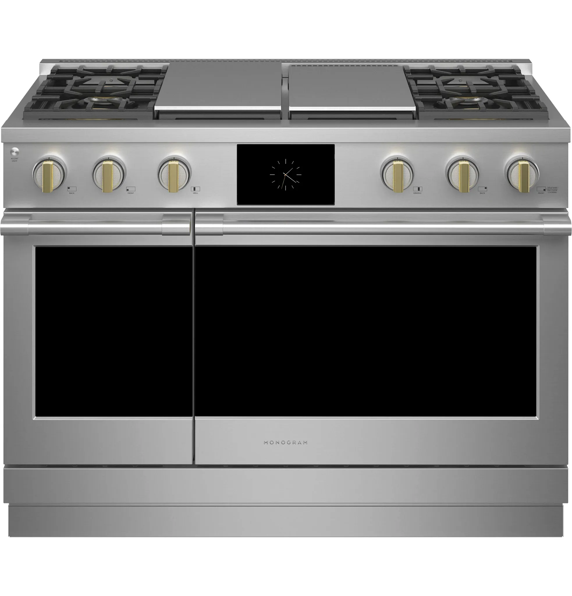 Monogram 484 Series Stainless Steel 48" Dual Fuel Range