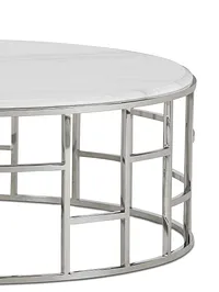 Koda Marble Round Coffee Table