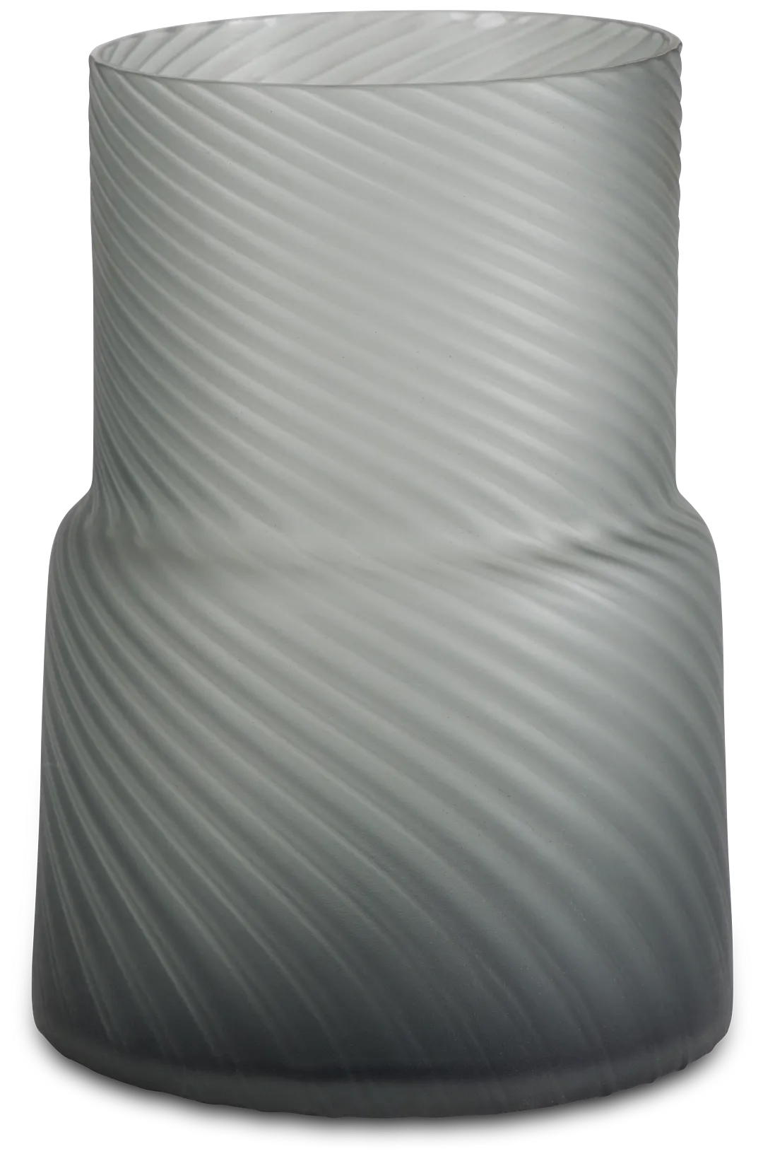 Glenview Dark Gray Small Vase