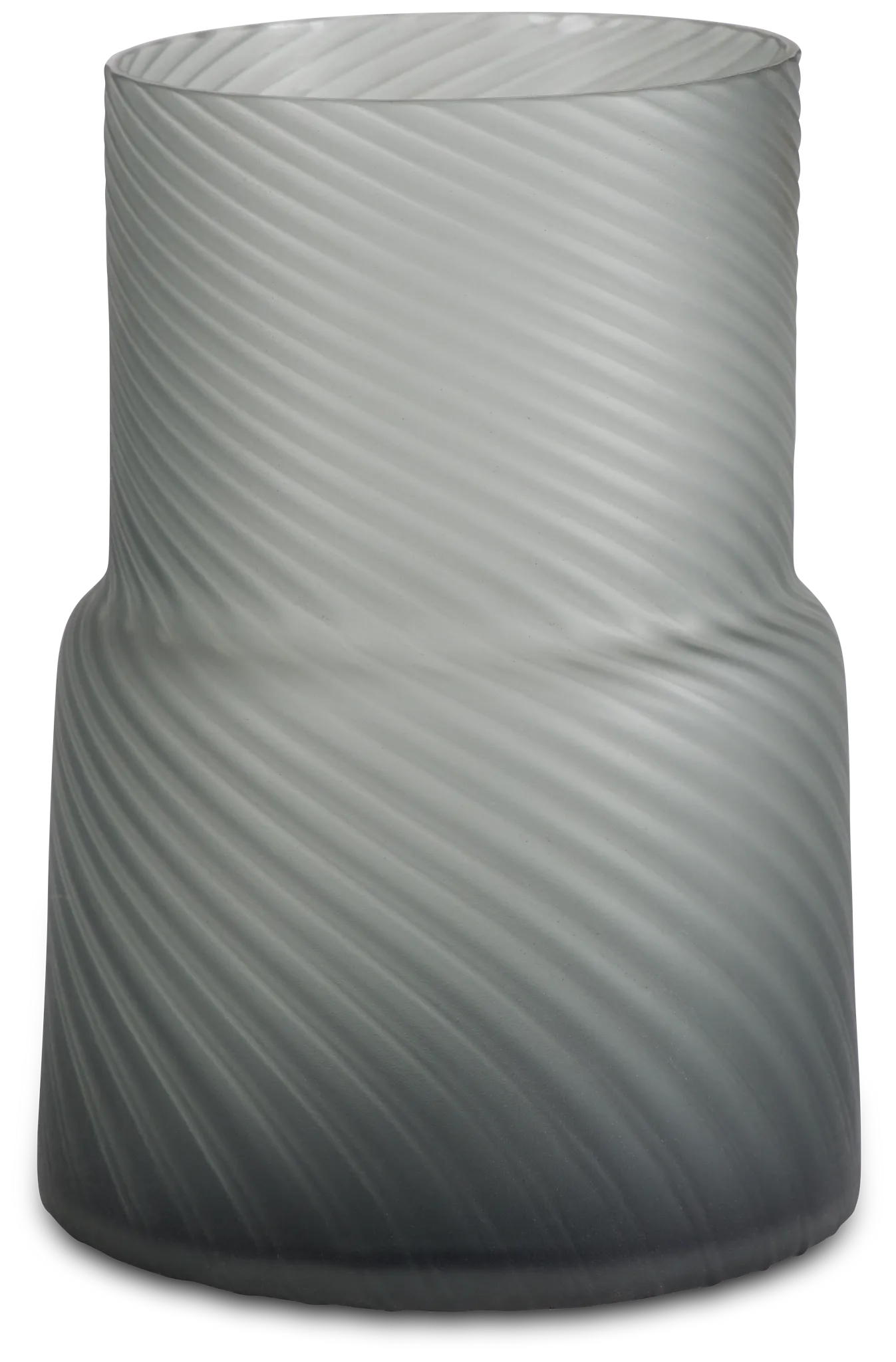 Glenview Dark Gray Small Vase