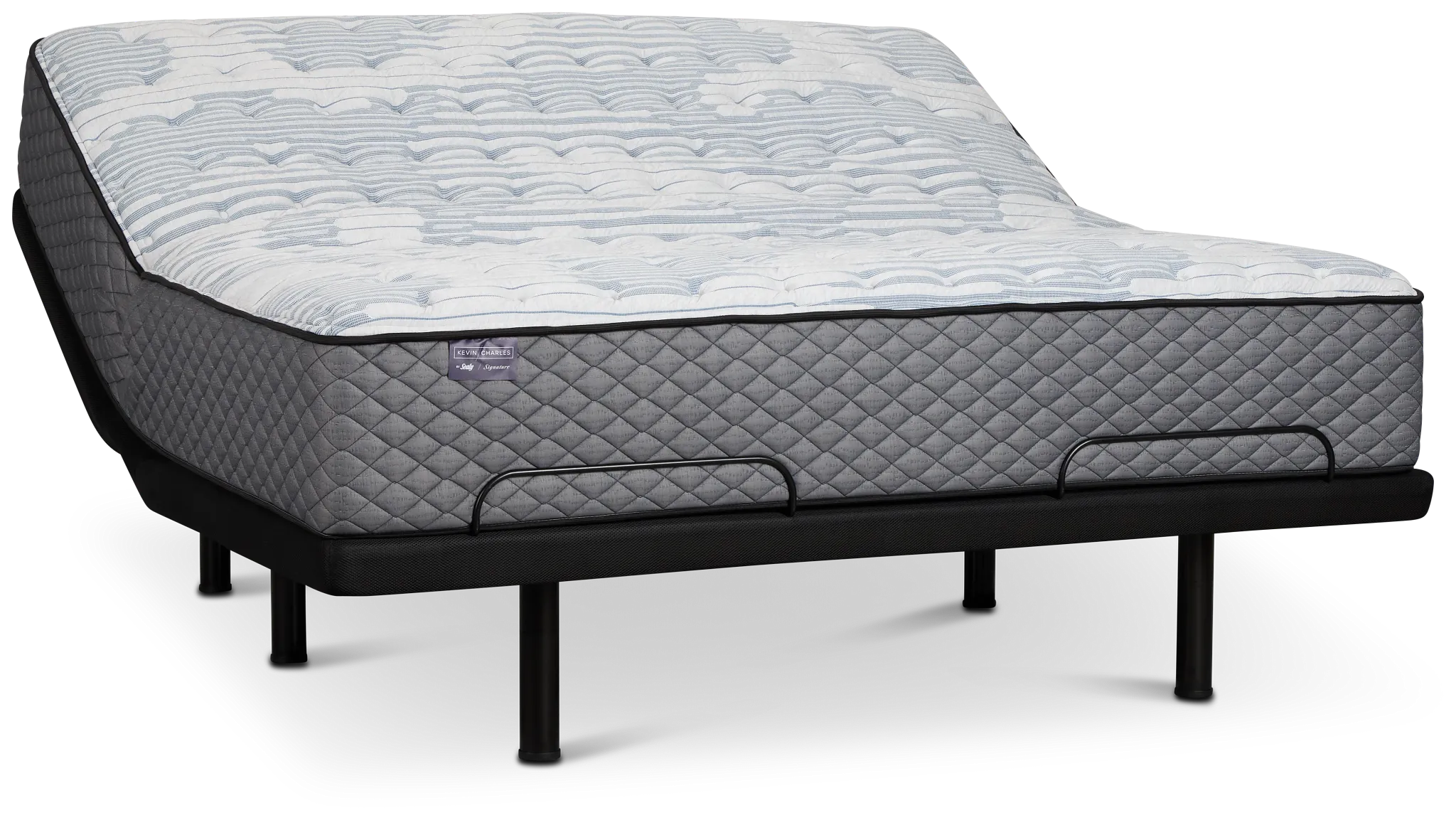 Kevin Charles By Sealy Signature Extra Firm Elite Adjustable Mattress Set