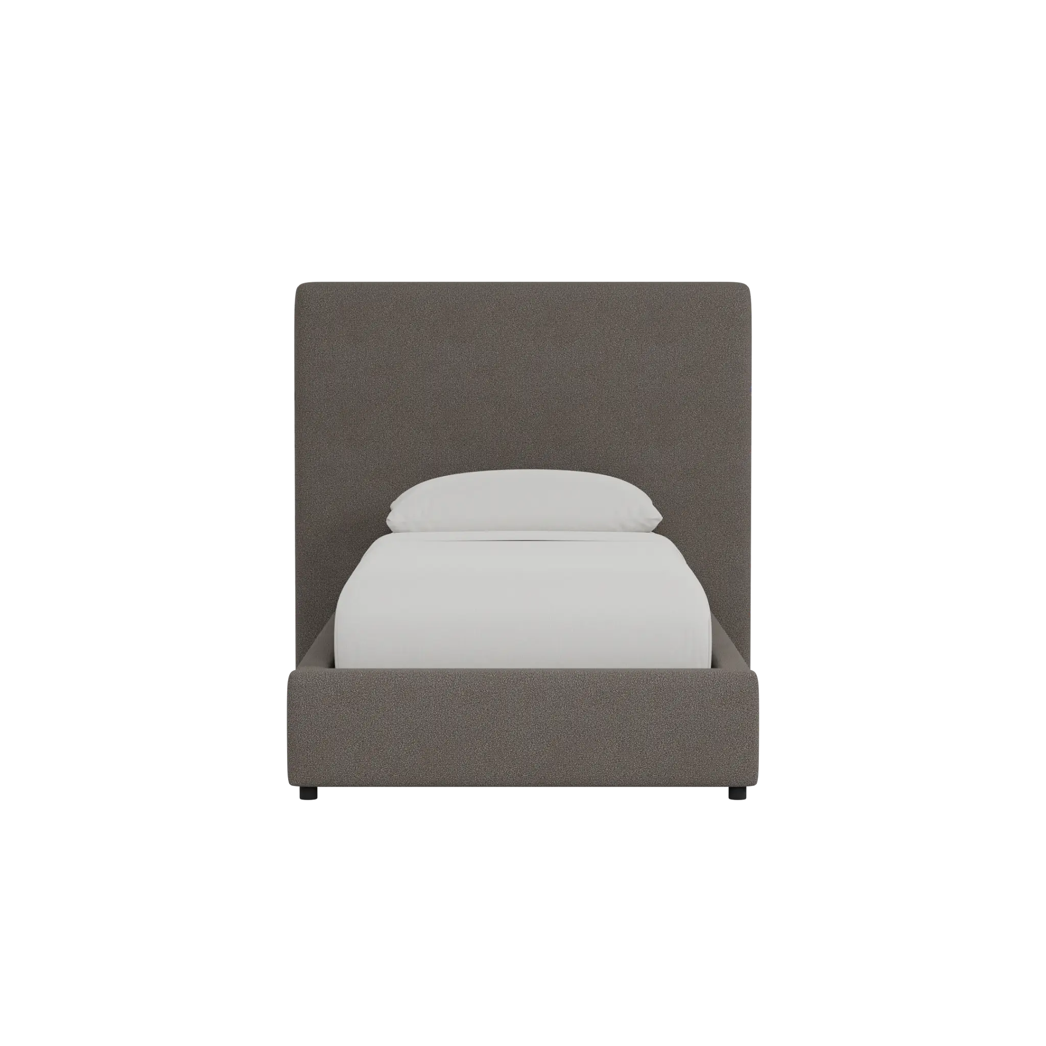 Grayton Elite Dark Gray 54" Upholstered Platform Bed Grayton Elite Dark Gray 54" Upholstered Platform Bed