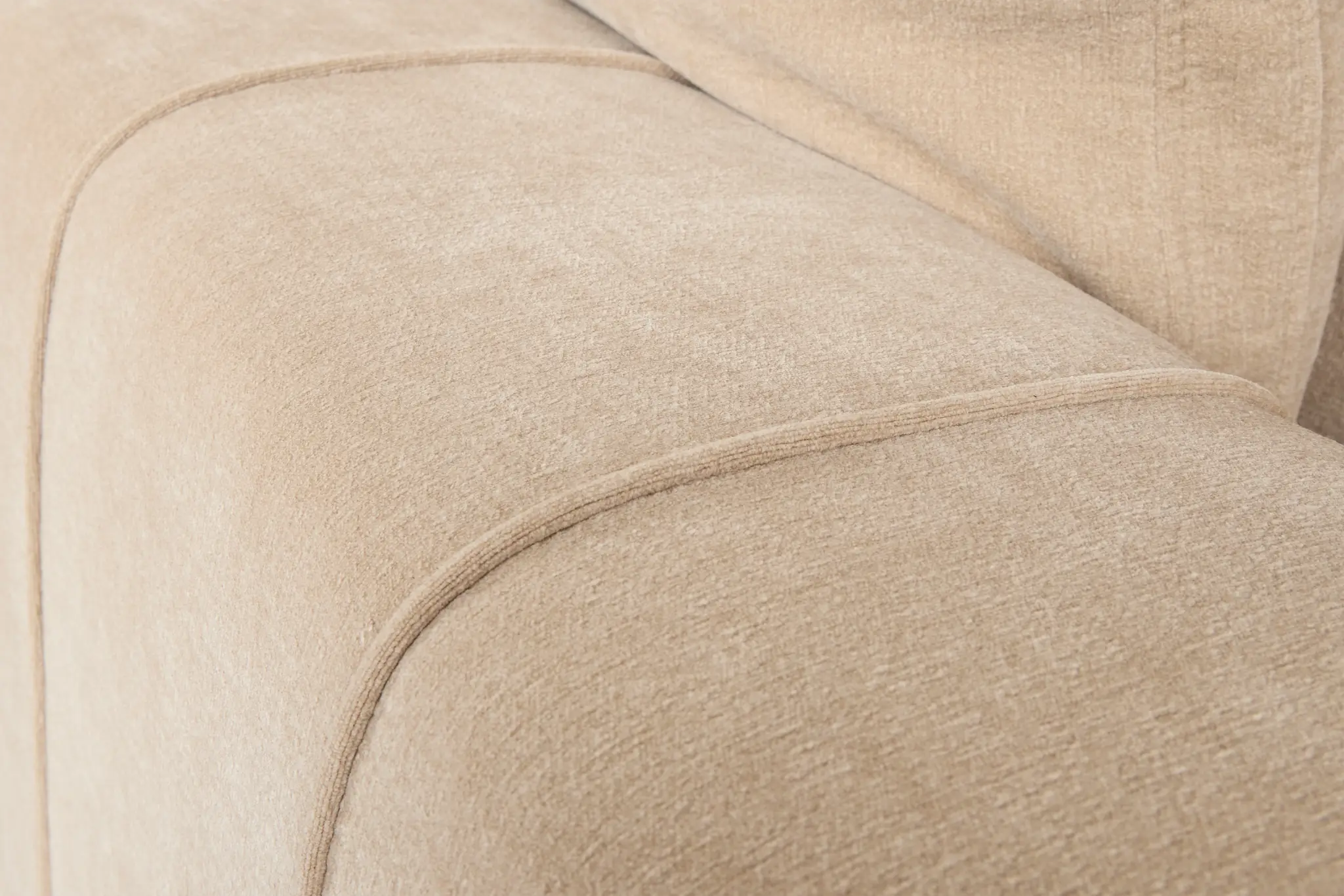 Cruz Light Beige Fabric Armless Chair Cruz Light Beige Fabric Armless Chair