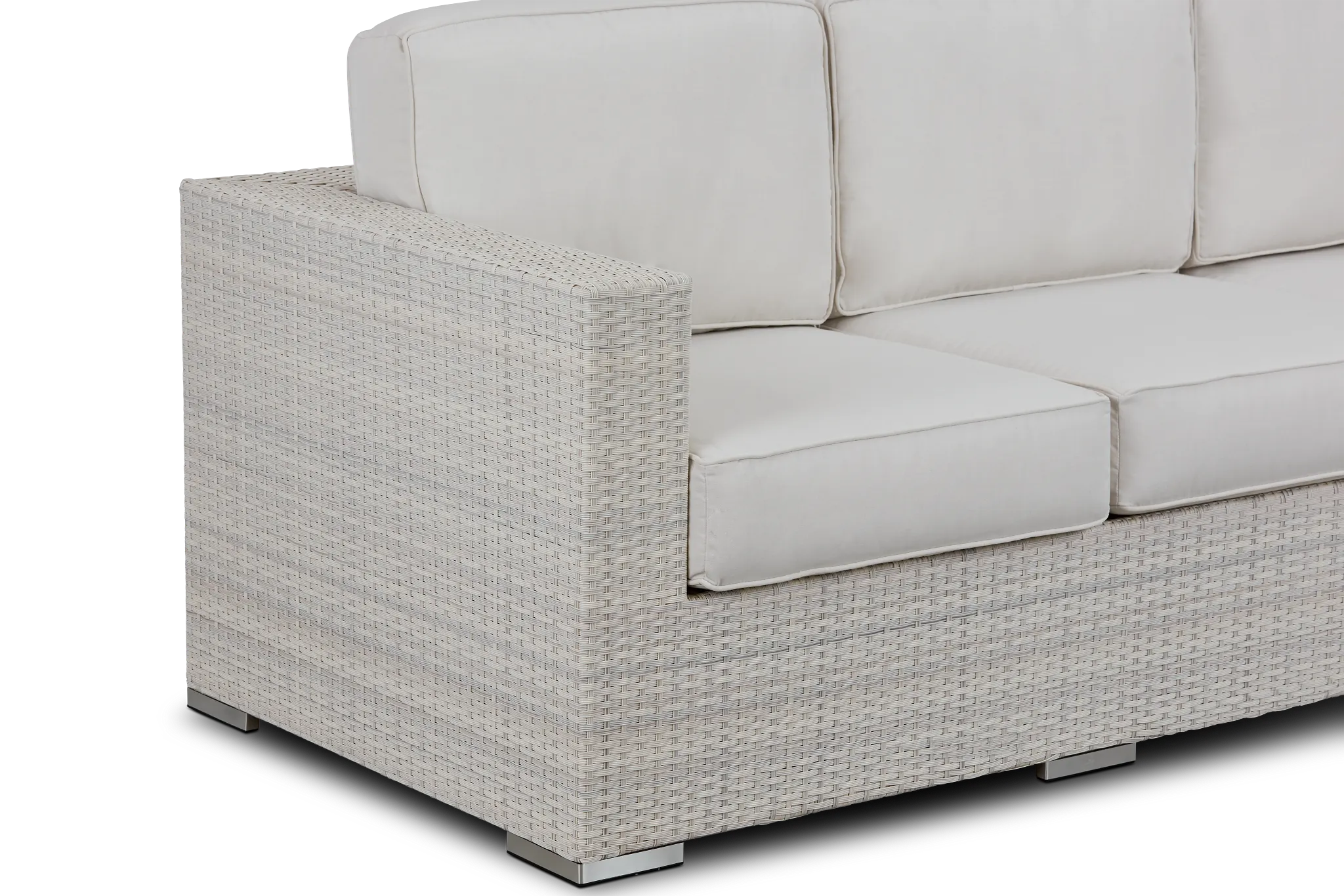 Biscayne White Sofa