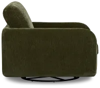 Jules Green Velvet Swivel Chair