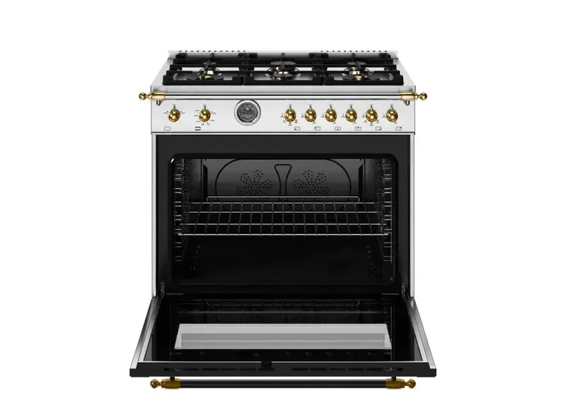 Bertazzoni Heritage Series Stainless Steel 36" Gas Range