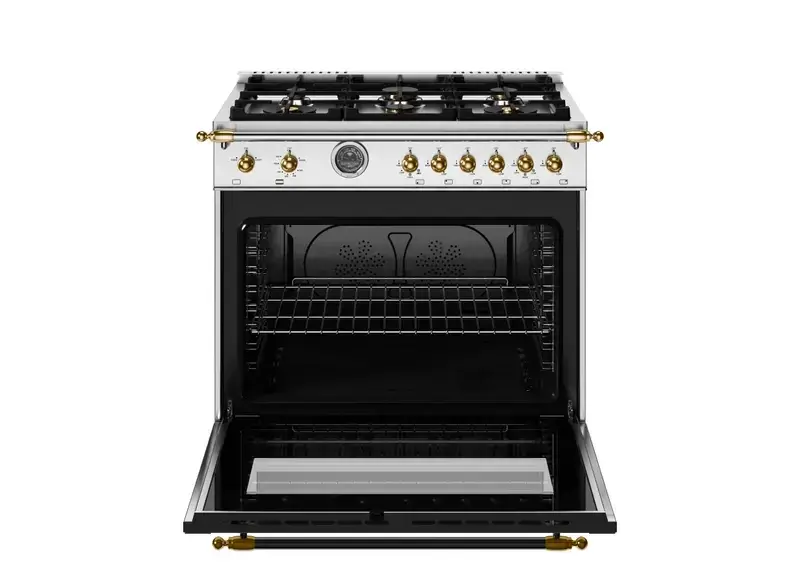 Bertazzoni Heritage Series Stainless Steel 36" Gas Range Bertazzoni Heritage Series Stainless Steel 36" Gas Range