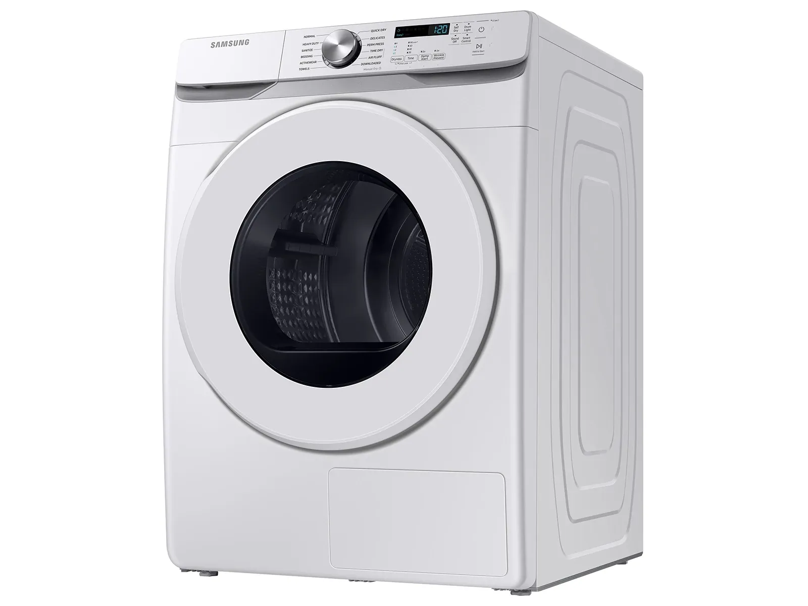 Samsung 6000 Series White Front Load Electric Dryer