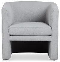 Kalid Gray Accent Chair