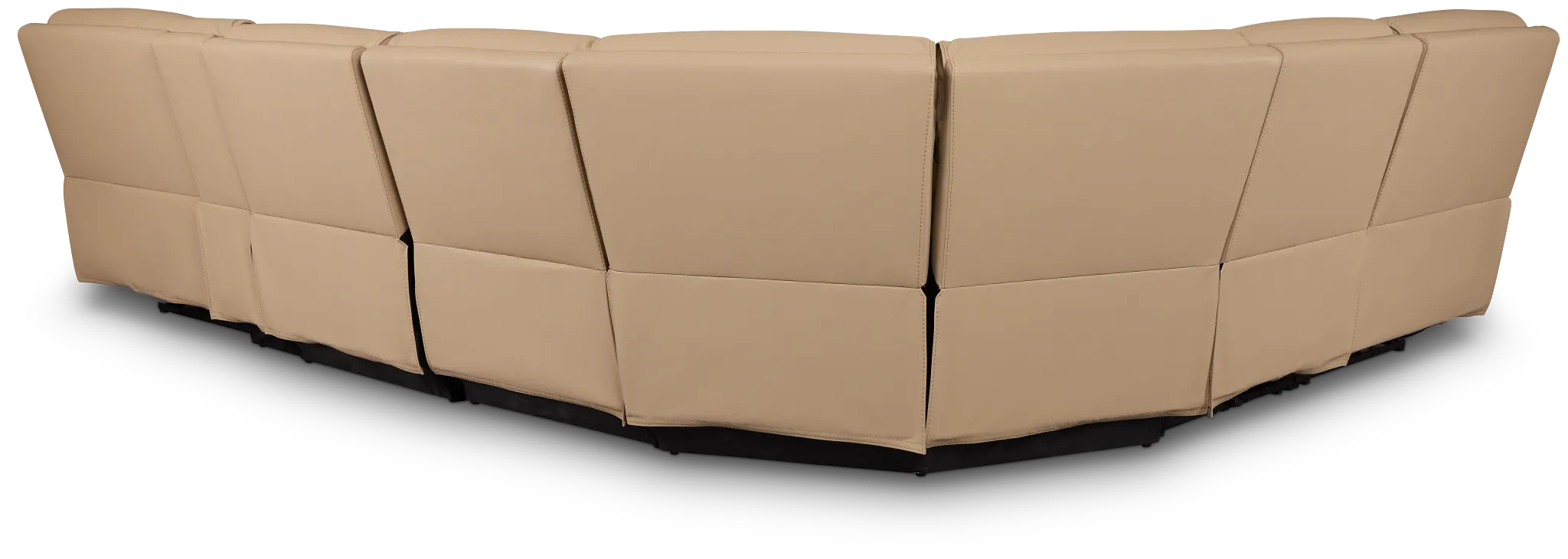 Rhett Taupe Micro Large Two-arm Power Reclining Sectional