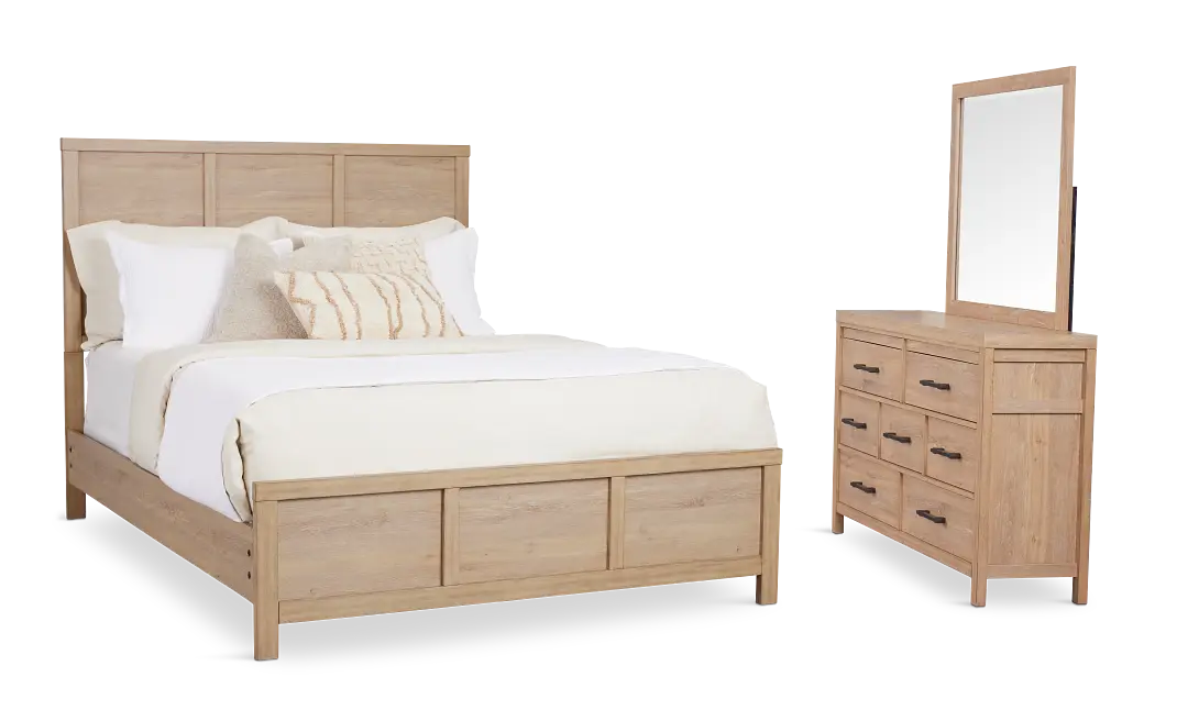 Layton Light Tone Panel Bedroom Layton Light Tone Panel Bedroom