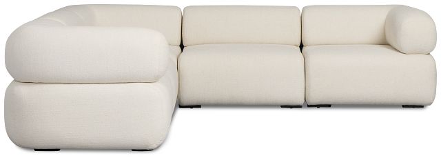 Celeste Light Beige Fabric 5-piece Modular Sectional